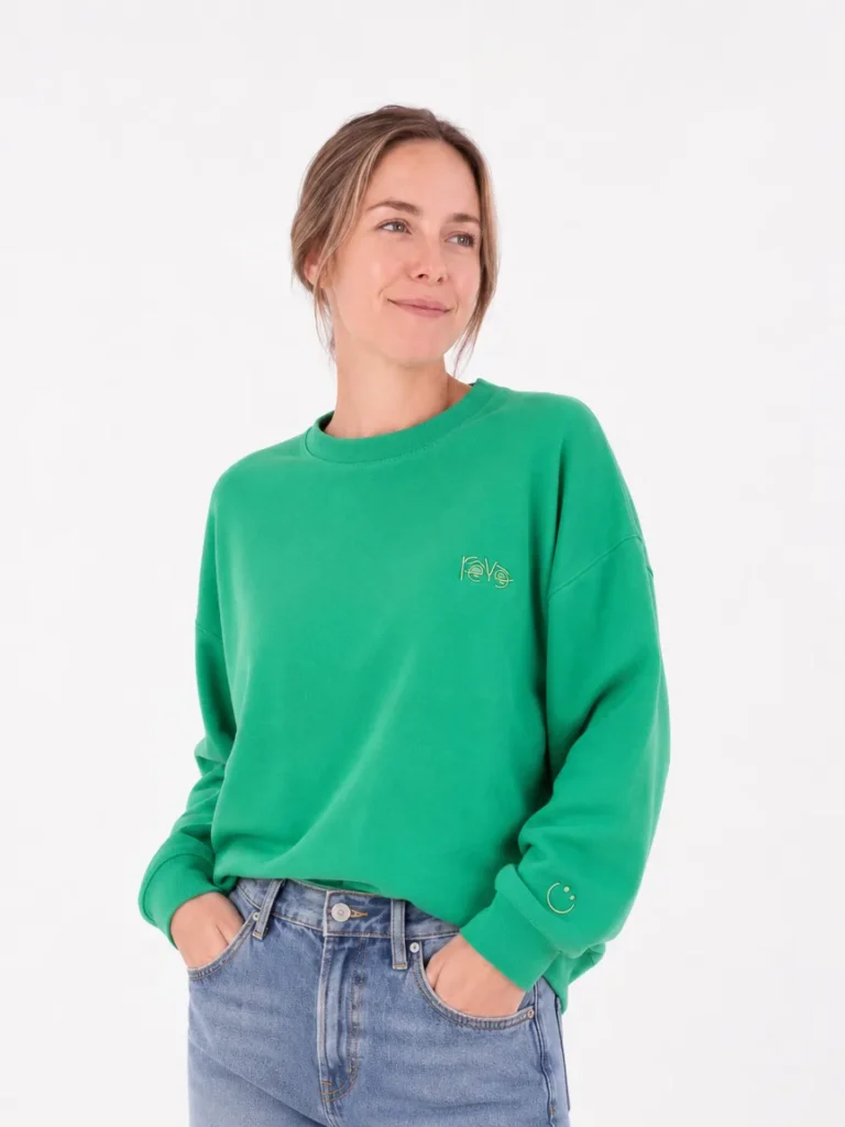 Buzo Oversize Para Mujer | Verde Claro - Buzos