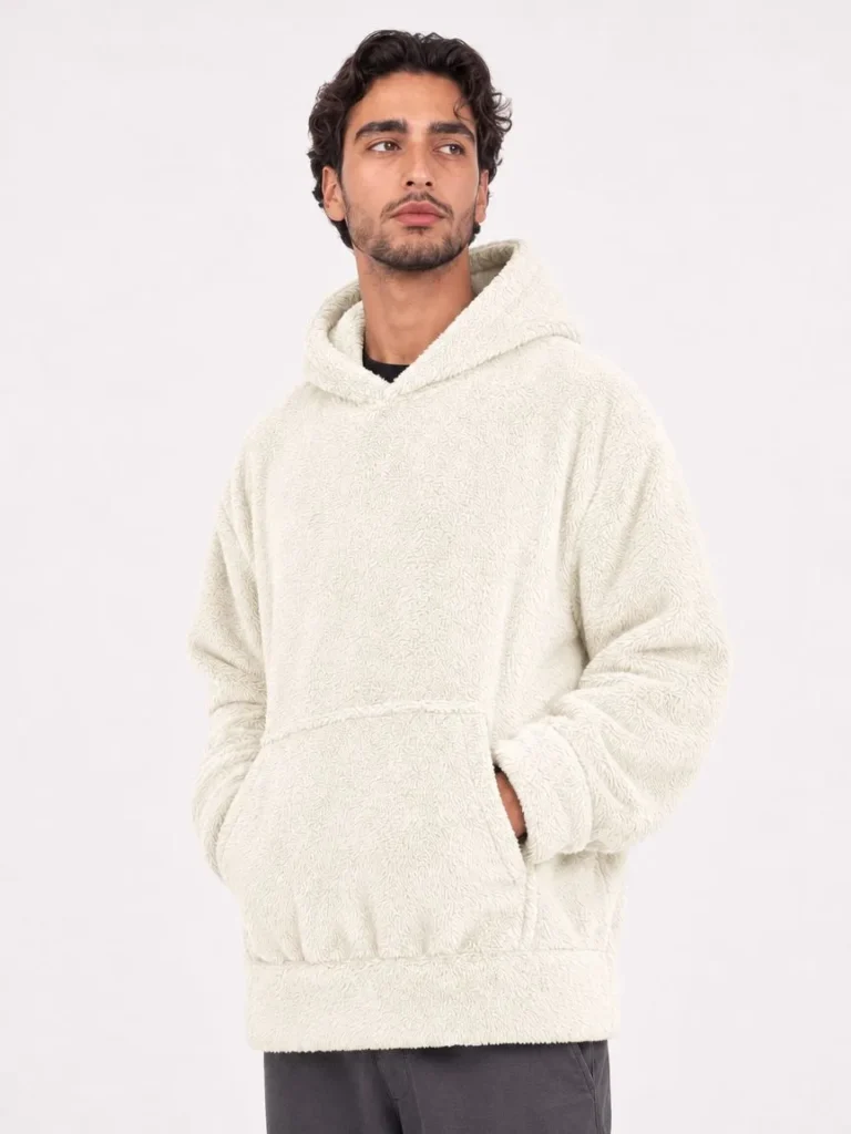 Buzo saco Cobija Gigante Overside Unisex Sencillo Adulto White - Buzos