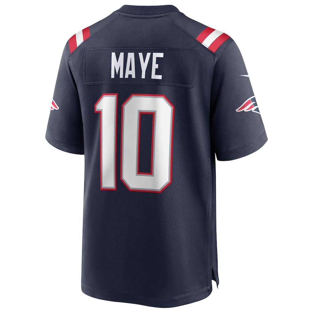 Camiseta Nike de los New England Patriots para hombre de Drake Maye