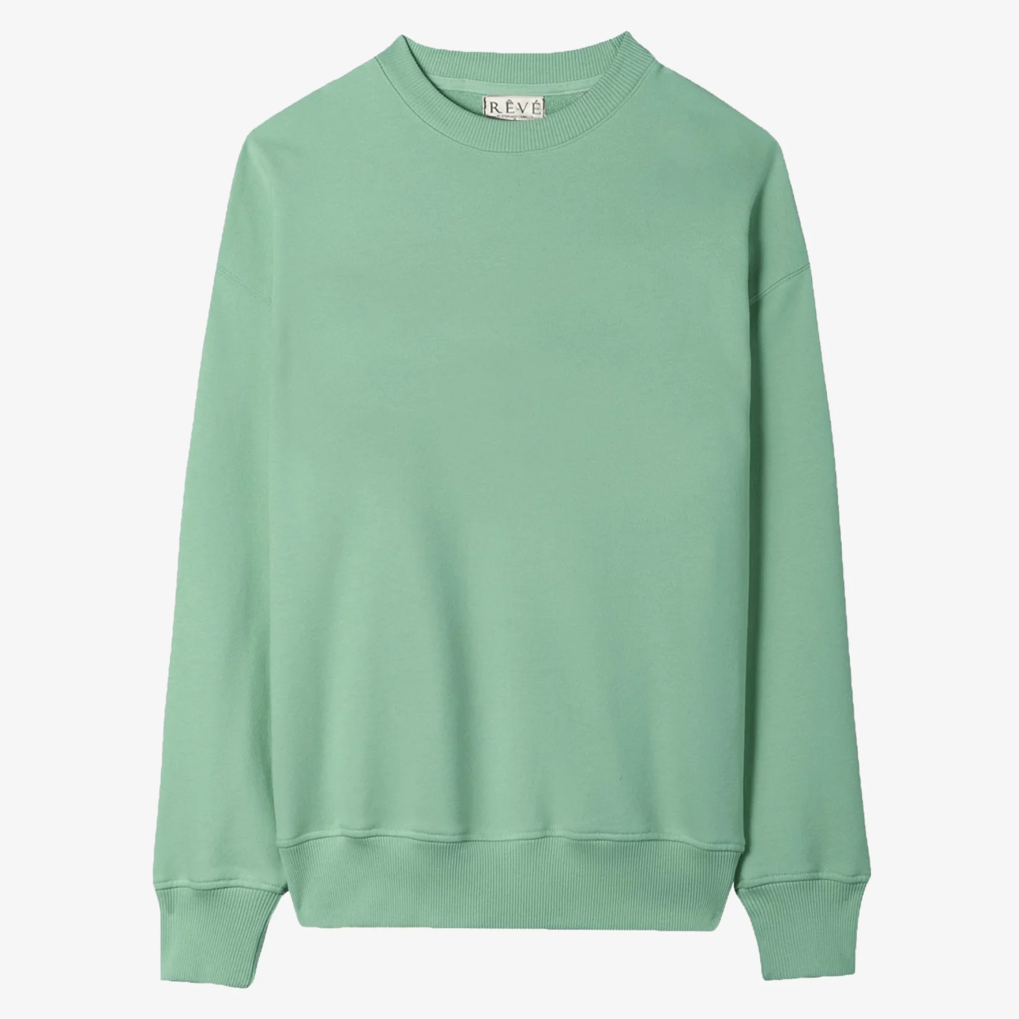 buzo oversize unisex verde